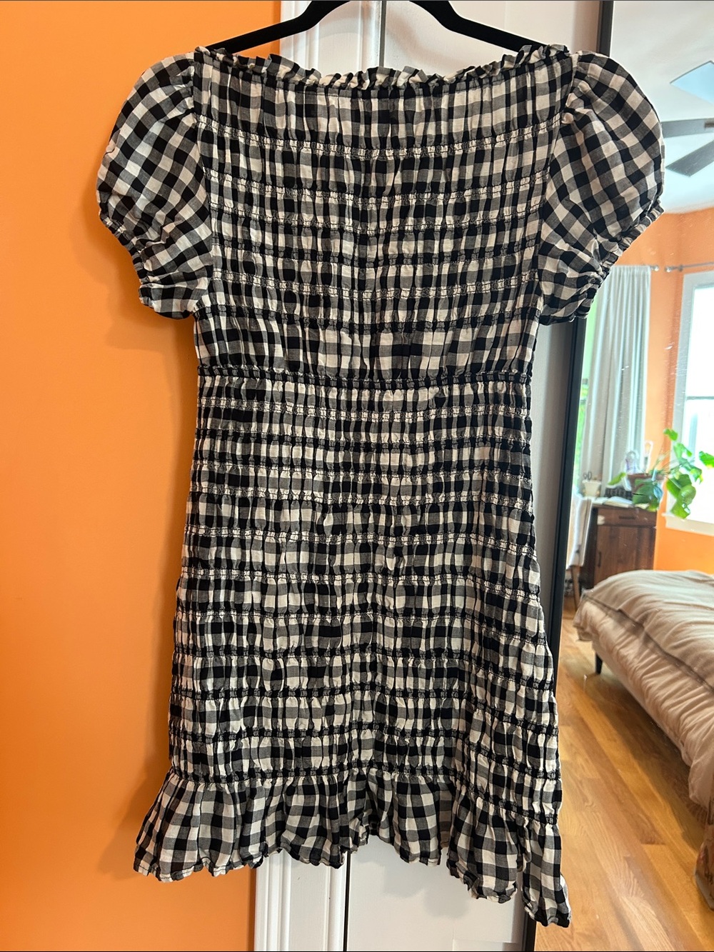Doen Rizzo Gingham Smocked Mini Dress - Picture 5 of 5